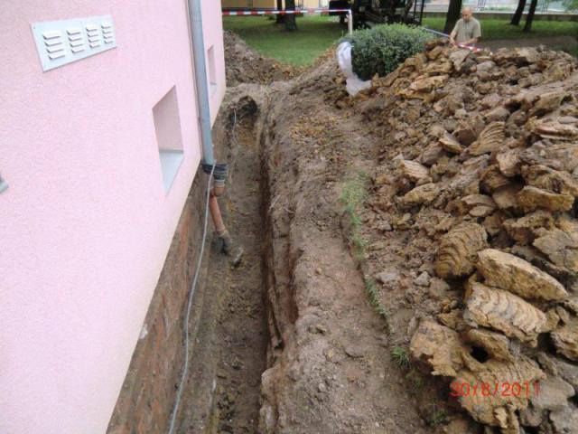 Izolace domu - průběh